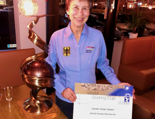 IGC Champion Pilot of the Year – Conny Schaich / Germany – von Gisela Weinreich